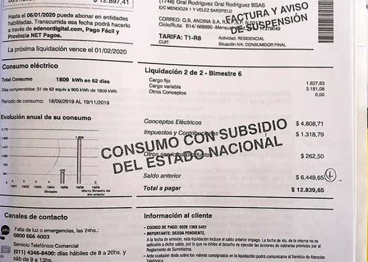 Tarifas de luz y gas: el Gobierno lanza una fuerte quita de subsidios desde enero