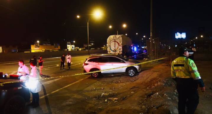 San Martín de Porres: Motociclista falleció atropellado en la Panamericana Norte