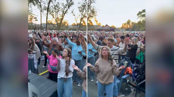 'Revival on Halloween Night': Hundreds Worship Jesus as Baptisms Unfold in Streets of Baton Rouge