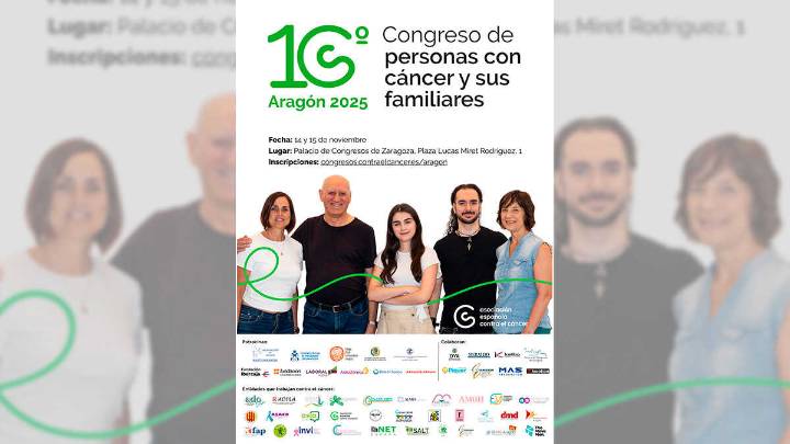 La AECC celebra en Zaragoza el X Congreso Aragonés de Personas con Cáncer y Familiares