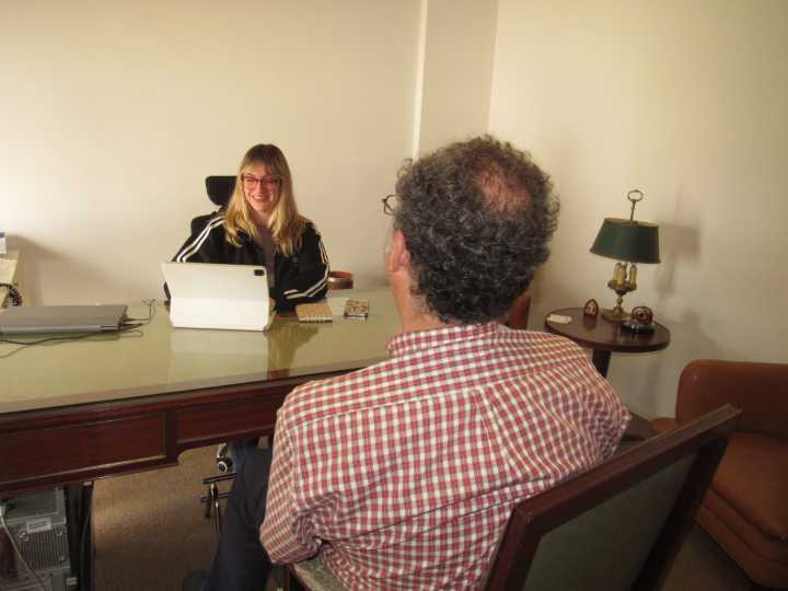 Se realizó la jornada de asesoramiento en el Colegio de Escribanos