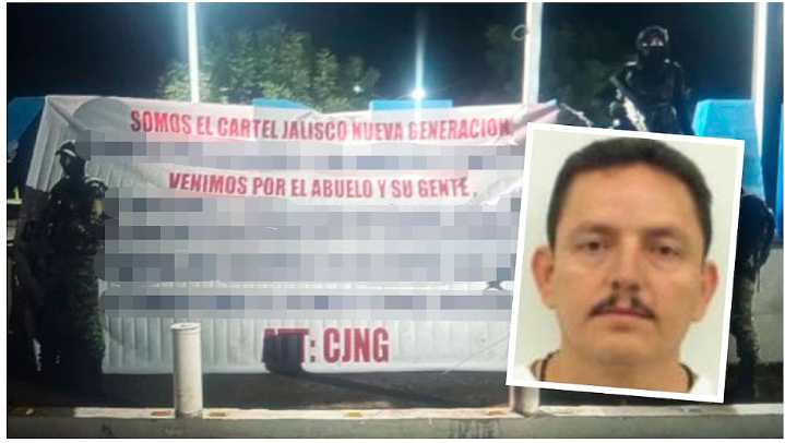 Con narcomanta el CJNG amenaza a poblado de Michoacán, “vamos por “El Abuelo” y su gente