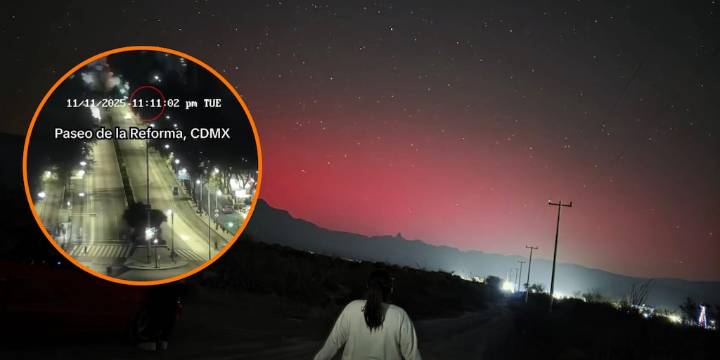 Parpadeos de luz a las 11:11, apagones y auroras boreales sorprenden a México por intensa tormenta solar