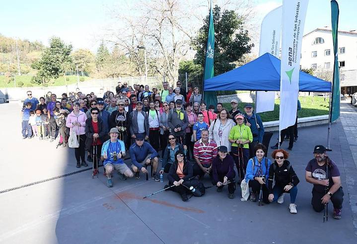 Éxito de la salida al Buruntza con Mendira