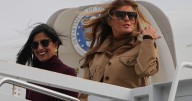 Melania Trump and Usha Vance are making an early holiday visit with North Carolina military families