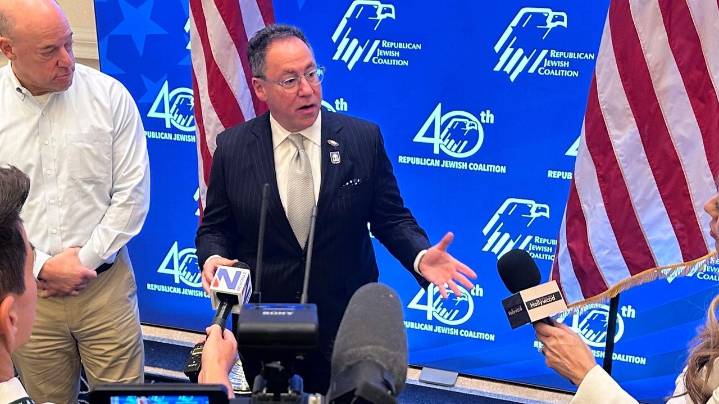 Republican Jewish leaders planned a ceasefire celebration, pivoted to take on antisemitism within