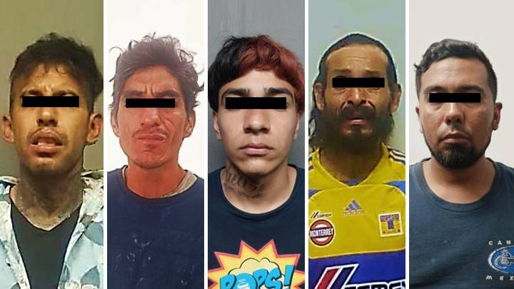 Operativos en Apodaca dejan cinco detenidos con órdenes de arresto vigentes