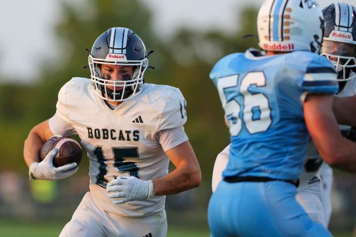 Linebacker mentality drives Garrett Hilborn to Golden Helmet POY for Class A