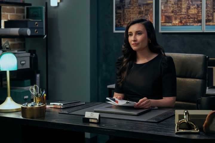 Lilah Estrada Gushes Over 'Man on the Inside' Romance With Stephanie Beatriz