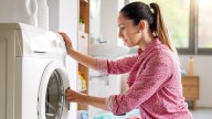 The IKEA Hack That Perfectly Hides Your Washer And Provides Laundry Room Storage