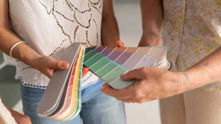 The Unbeatable Trick For Testing Neutral Paint Colors On A White Wall