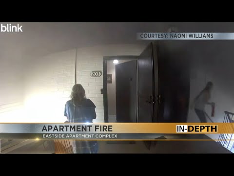 Caught on camera: Eastside fire leaves Tucson woman hospitalized