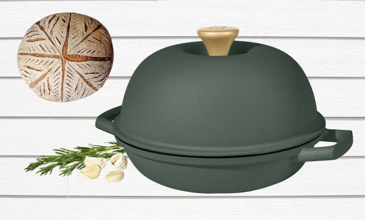 Walmart’s Beautiful Cast Iron Bread Oven is on sale with free shipping