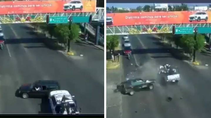 Patrulla de la GN provoca choque múltiple en Zamora: cuatro...