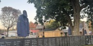 Midstate man builds sprawling Veterans Day memorial featuring more than 1,600 names on front yard