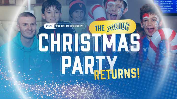2025 Palace Junior Member Christmas Party tickets now on sale!