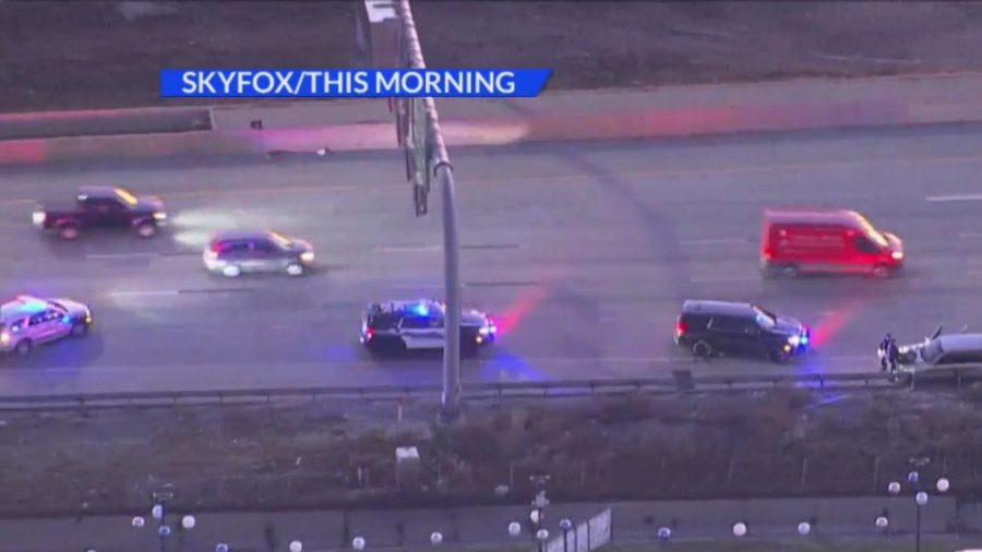 2 arrested after deputy's window shattered, leading to pursuit, crash on I