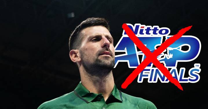 ¿Por qué Novak Djokovic no está jugando el ATP Finals?