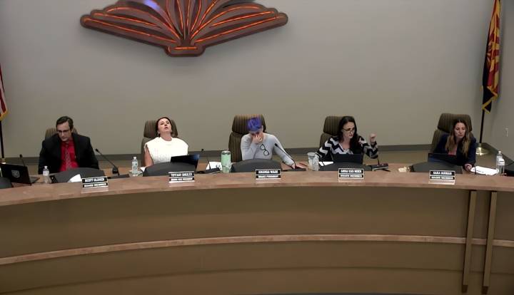 Higley board approves Classroom Site Fund plan after tense exchange