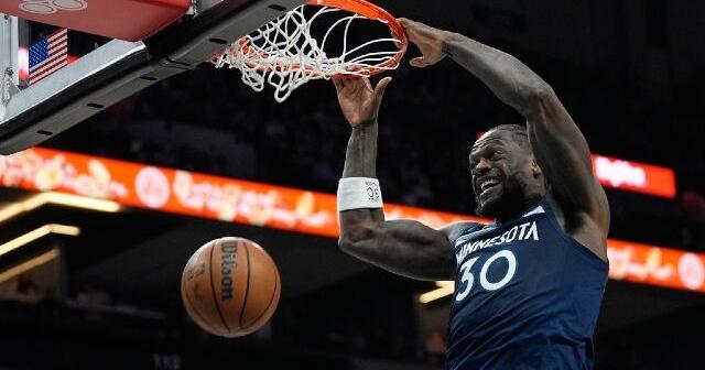 Randle has 32 points and the Timberwolves hold off the Wizards 120