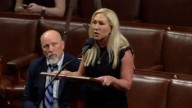 GOP Rep. Marjorie Taylor Greene breaks with the President