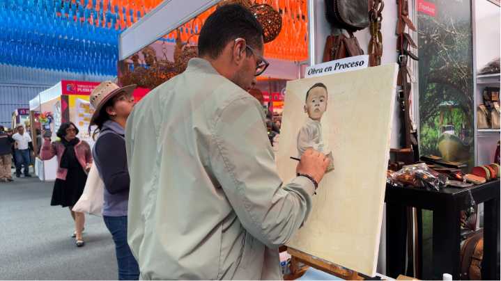 Talento sin barreras: joven artista tabasqueño conquistó el Séptimo Tianguis de Pueblos Mágicos