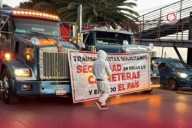 Roban llantas a transportistas en pleno megabloqueo para protestar contra inseguridad