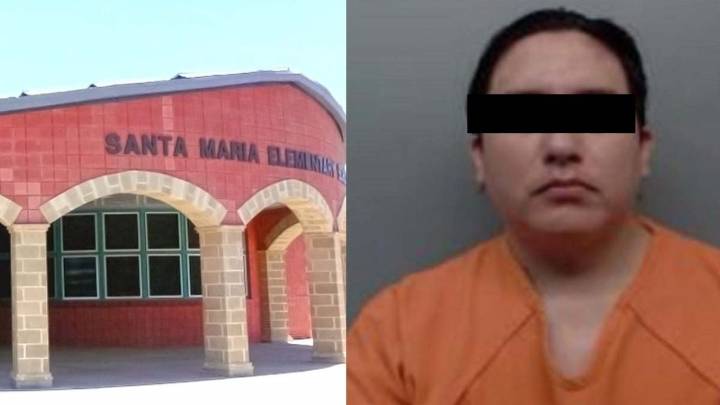 En Laredo, hombre es detenido con material prohibido frente a primaria Santa María