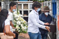 Con serenata, la familia Meche Paredes, se despidió de Leidy en Yopal