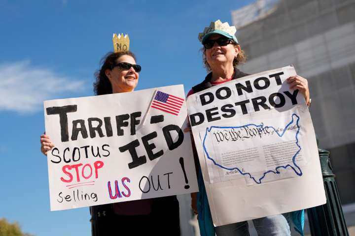 El Tribunal Supremo de EE.UU. analiza la legalidad de los aranceles de Trump