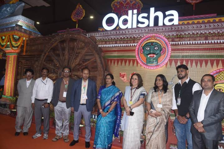 Odisha Pavilion Shines at 44th India International Trade Fair, Showcasing Heritage and Progress