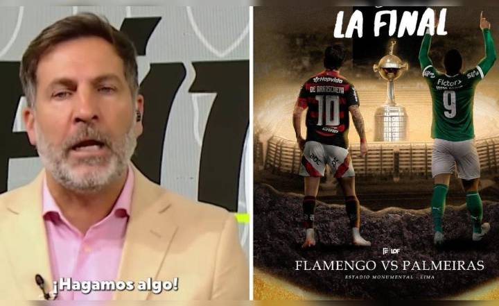 Periodista argentino explota por la hegemonía de Brasil en la final de la Copa Libertadores: "No quiero verlos más"