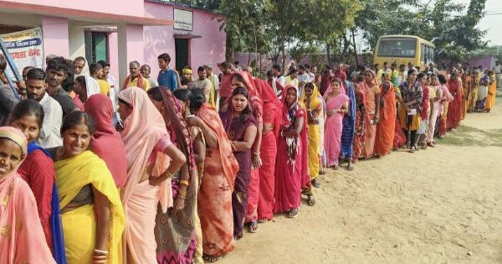 Voting ends in Bihar; record turnout of over 67% in Phase 2