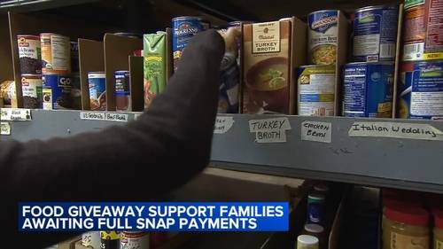 Illinois SNAP benefits: Greater Chicago Food Depository holds free food giveaways; Brandon Johnson signs executive order