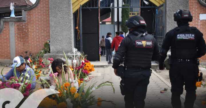Reportan saldo blanco en San Pedro Cholula durante las festividades del Día de Muertos