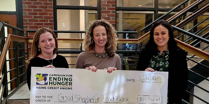 Credit unions in Maine surpass $100K goal for annual food bank fundraiser