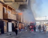 Incendio afecta viviendas en campamento Santa Marta de Maipú