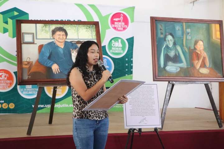 Estudiante de la UPH presenta exposición inclusiva