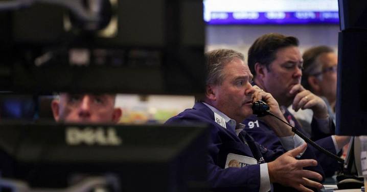 Dow stumbles and tech stocks slide as volatility picks up on Wall Street
