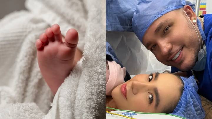 Nació Emilia, la hija de Jessi Uribe y Paola Jara: con este mensaje la recibieron los cantantes