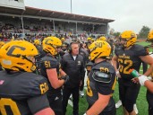 How a motivated senior who watched last year's heartbreak from the sidelines is leading his team to the championship