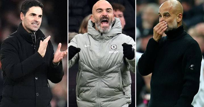 Arsenal, Chelsea and Man City's next 5 fixtures as Gunners open up lead at top