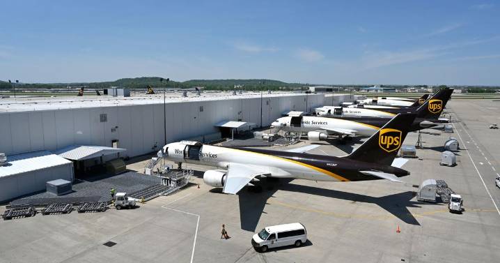 UPS distribution hub in Louisville has 300 flights per day. What to know