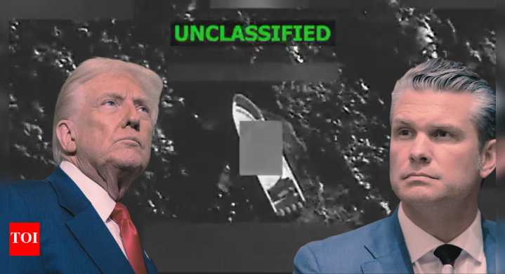 Watch: US strikes another vessel in eastern Pacific; 'lethal kinetic' attack on alleged drug boat kills two