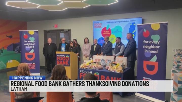 'Largest Thanksgiving food distribution in NYS' by Regional Food Bank