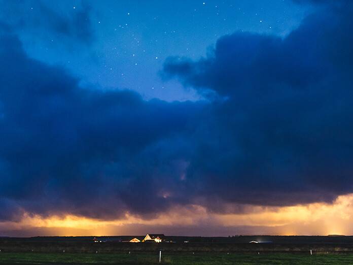 11/1/25: Dense Drizzle and Chilly at 41.7 After Dark, Day High of 58.8