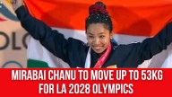 Mirabai Chanu to Move Up to 53kg for LA 2028 Olympics