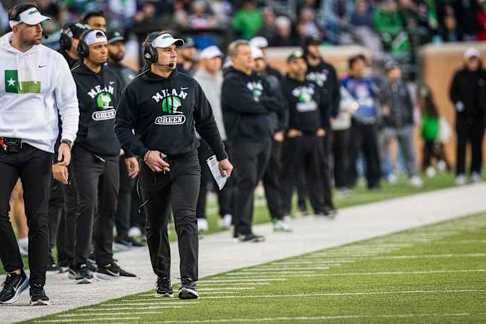 Eric Morris stresses all-in message at North Texas despite impending move to Oklahoma State
