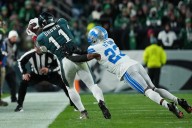 Lions defend veteran DB after controversial penalty in Eagles loss