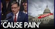 GOP leader say democrats “cause pain” by voting to keep government closed
